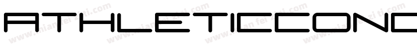Athleticcondensed bold字体转换